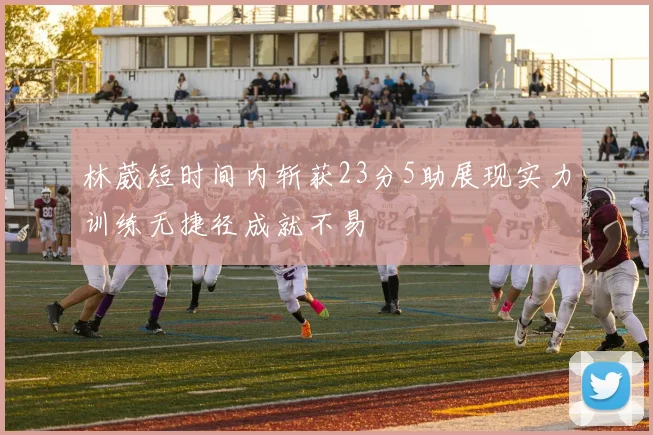 林葳短时间内斩获23分5助展现实力训练无捷径成就不易